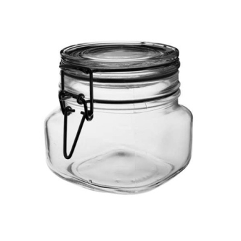 Sklenice zavař.patent 0,5 l. hranatá